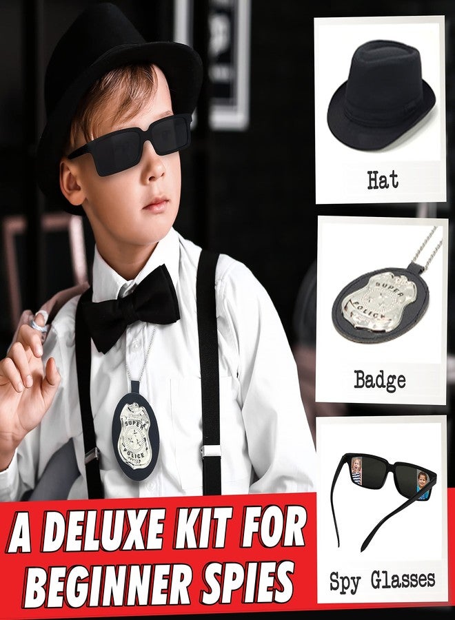 BLOONSY Spy Kit for Kids Detective Fingerprint Toys for 6 7 8 9 10 11 12 Year Old Boys Girls Secret Agent Investigation Science Set - Image 3